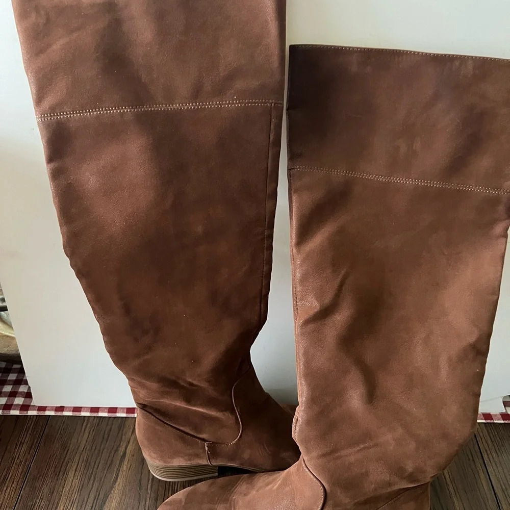 Brown MIA Knee-High‎ Women's Boots